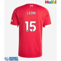Liverpool Giovanni Leoni #15 Domaci Dres 2025-26 Kratak Rukav